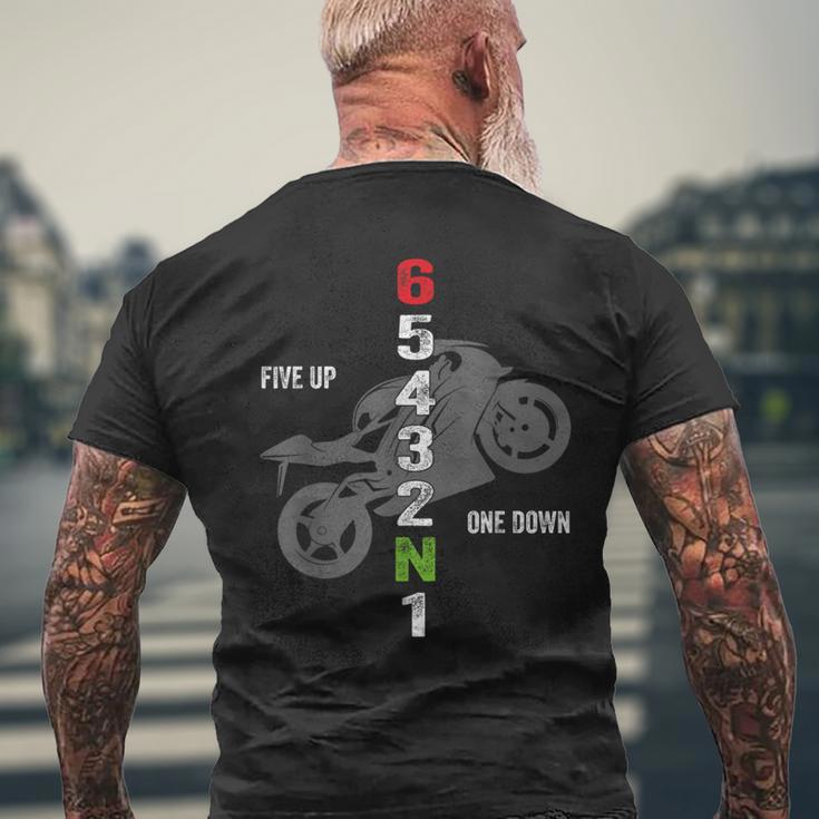 Motorcycle Gear Up Down - Kaos lengan pendek dengan motif perlengkapan