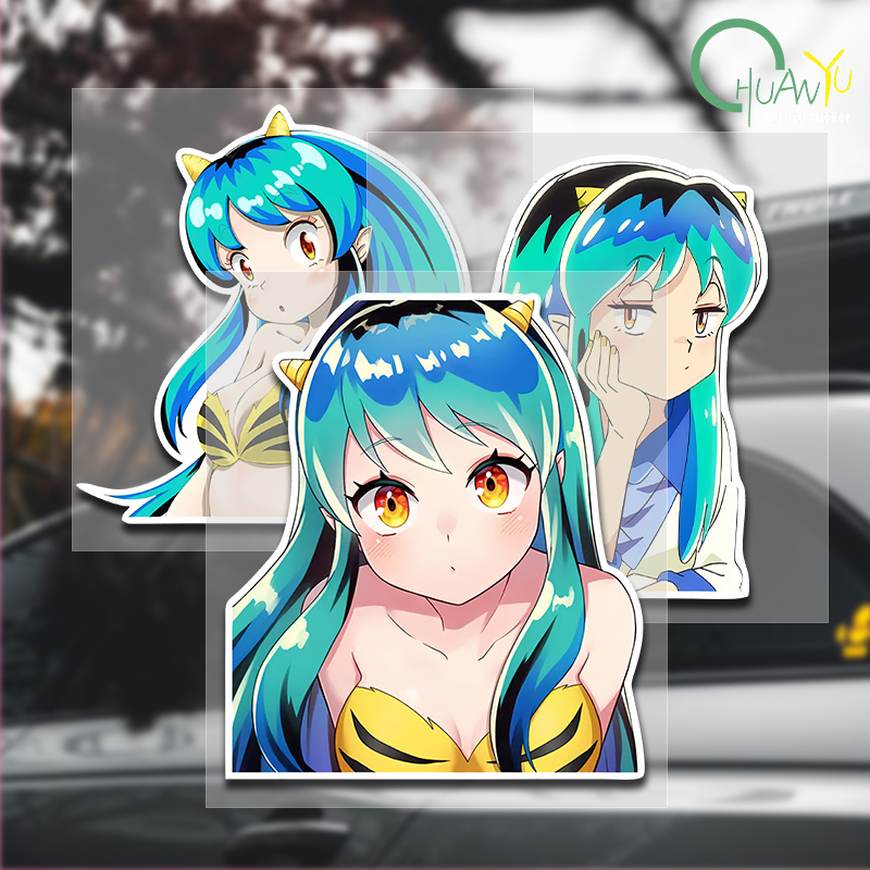 Motorcycle Gear Japan - JDM stiker vinil reflektif komik Jepang