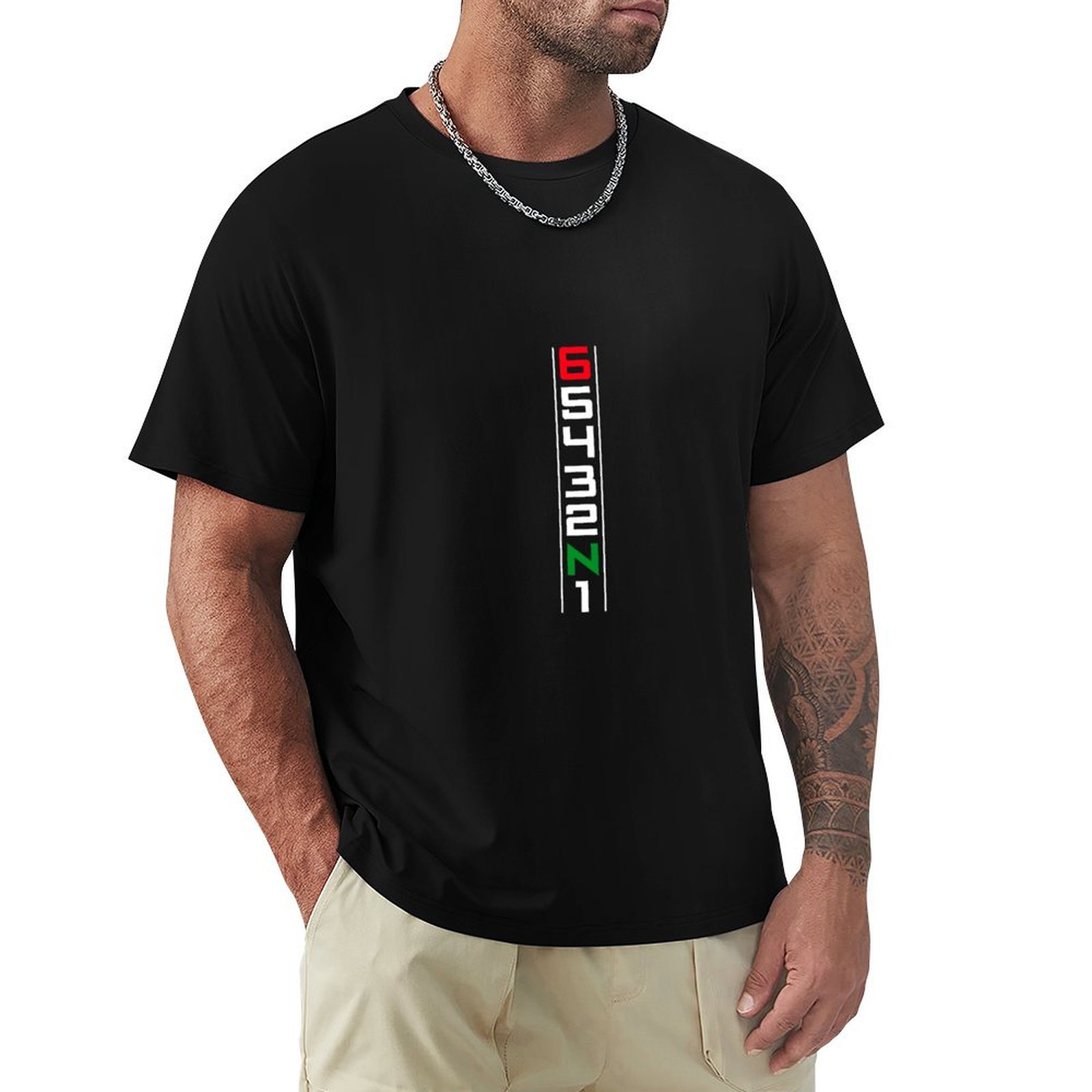 Motorcycle Gear Up Down - Kaos Oblong Ringan Lengan Pendek Motif