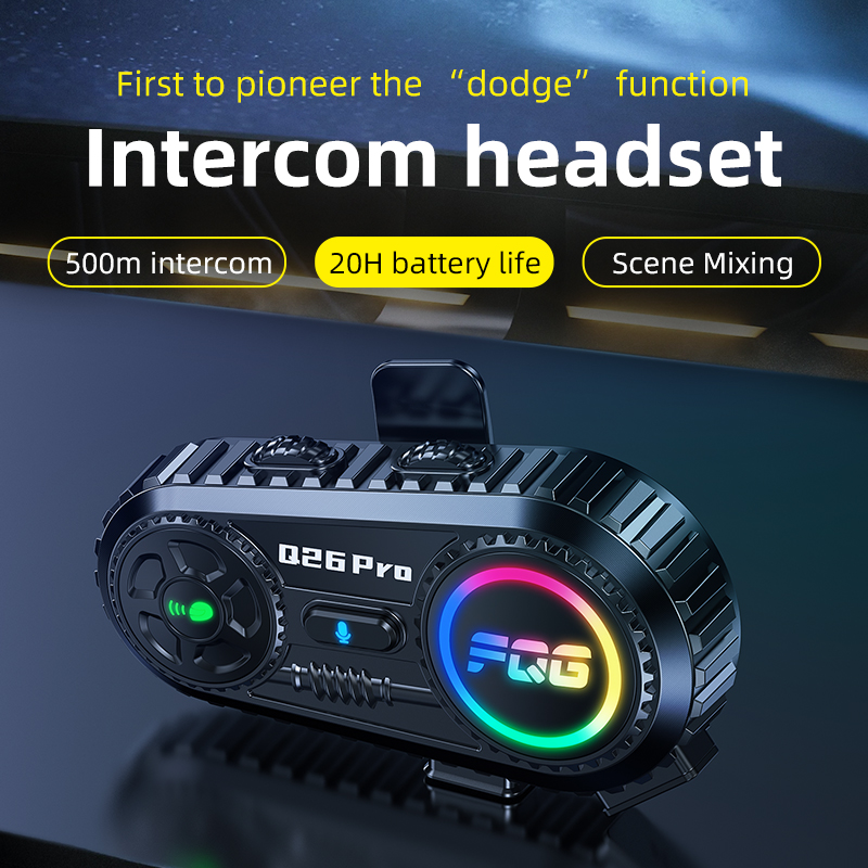 Intercom Headset Helmet - Headset Helm Radio Interkom Bluetooth Dua