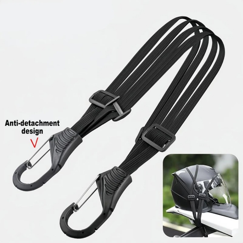 Motorcycle Gear Wall Mount - Tali Pengikat Bagasi Motor Universal Elastis