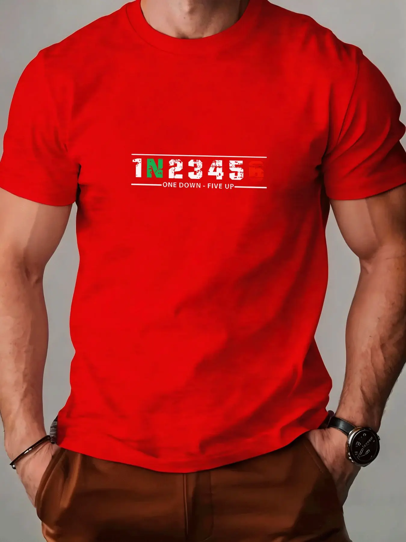 Kaos Pria 1N23456 One Down Fiv - Motorcycle Gear Up Down ulasan dan harga