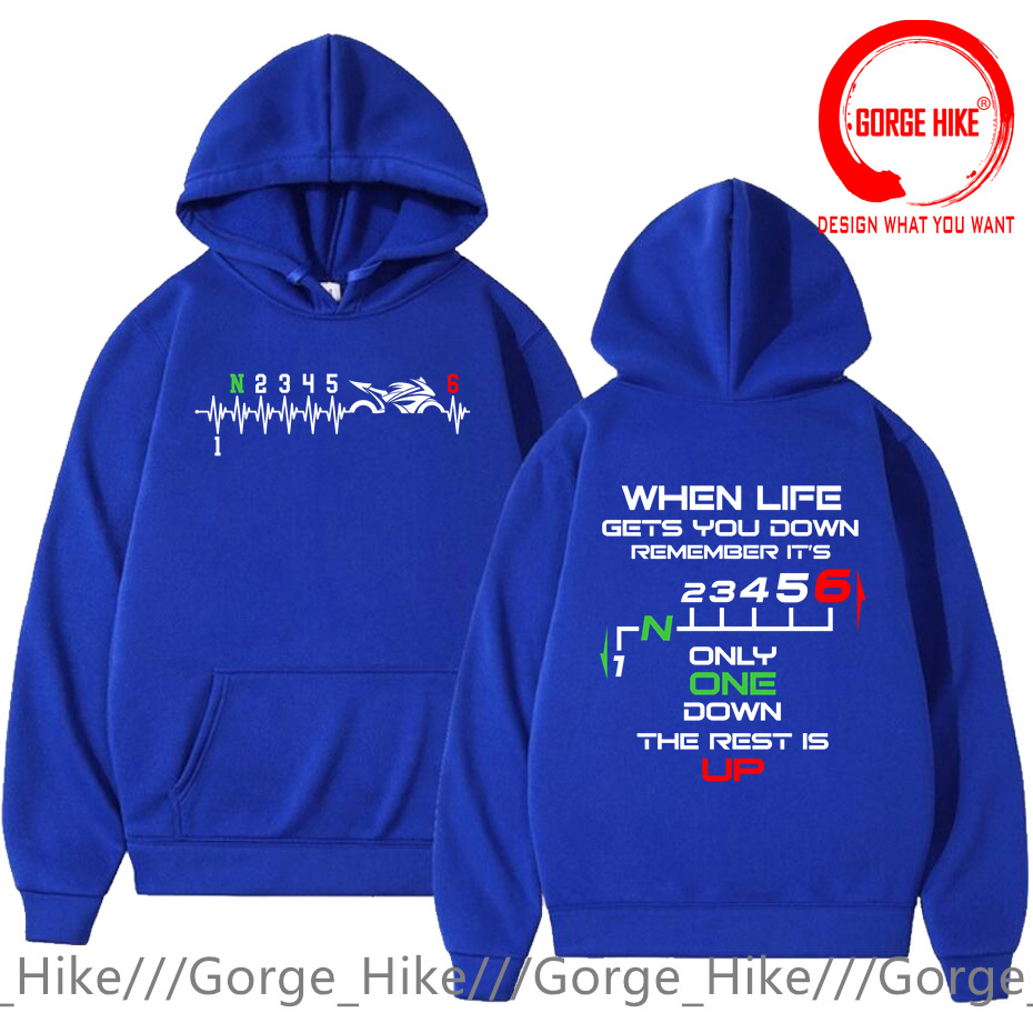 1N23456 Kaus Hoodie Detak Jant - Motorcycle Gear Up Down ulasan dan harga