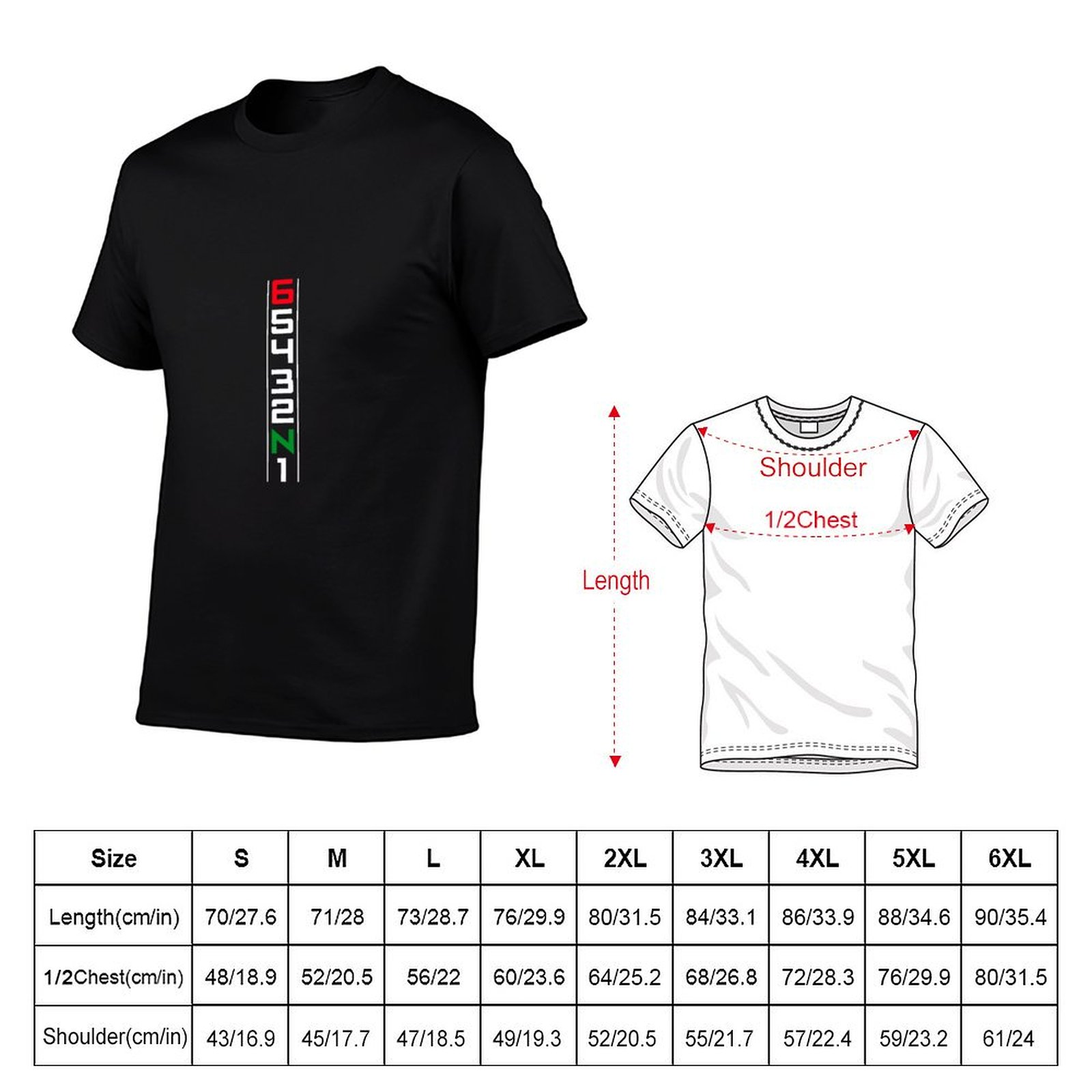 Kaos Motor Gear Shift Six Spee - Motorcycle Gear Up Down ulasan dan harga