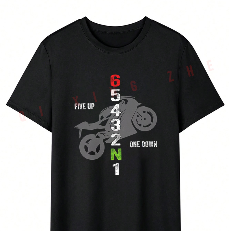 Kaos Pria Katun Musim Panas Ka - Motorcycle Gear Up Down ulasan dan harga