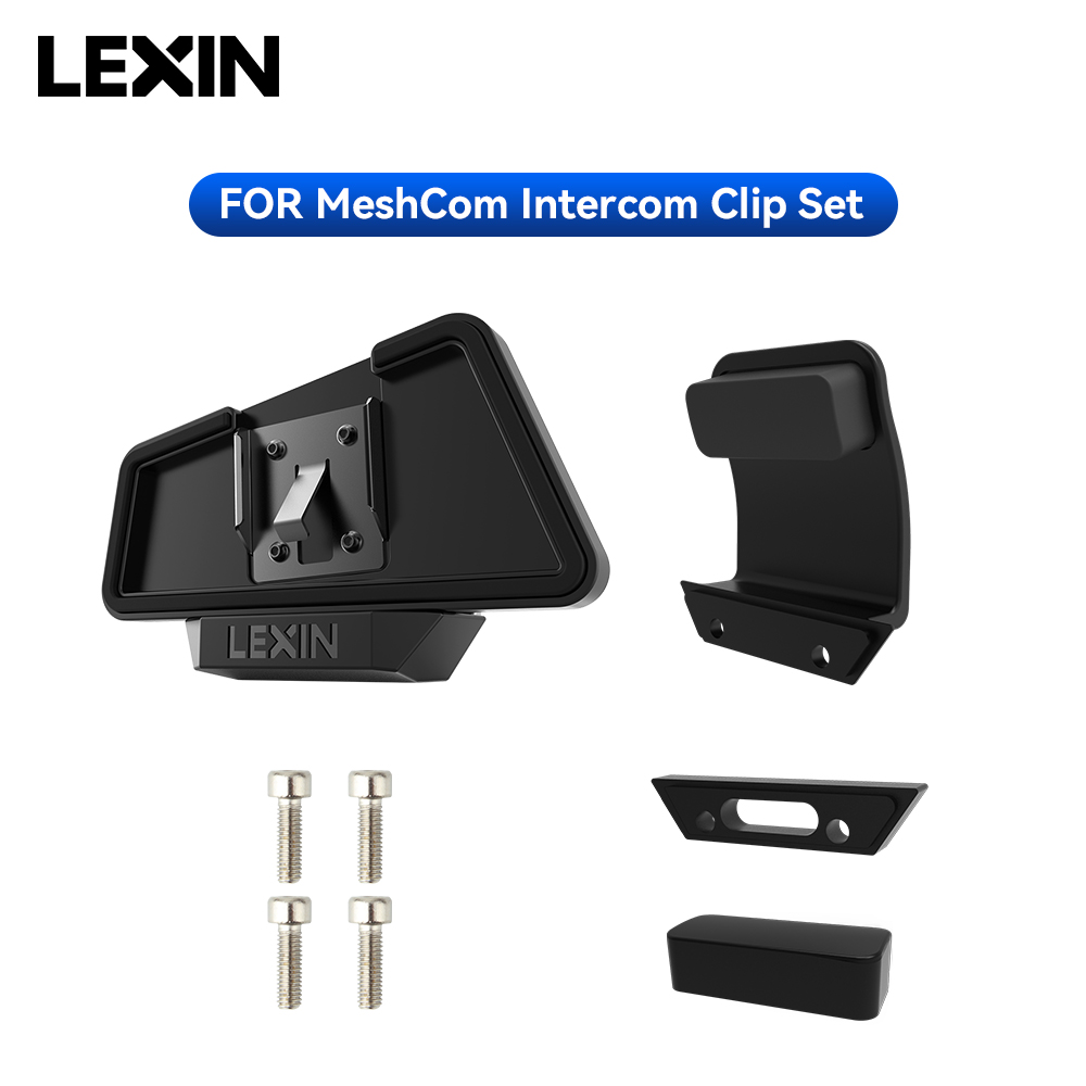 LEXIN-MeshCom Mesh Intercom 40 - Intercom Headset Helmet ulasan dan harga
