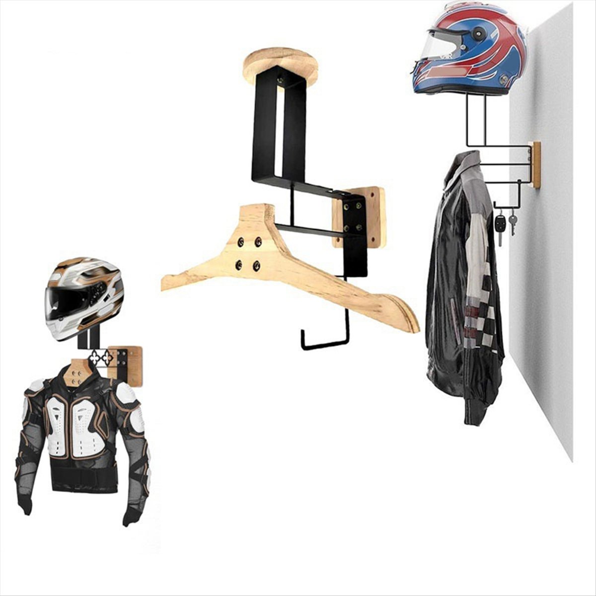 Rak Penyimpanan Serbaguna untu - Motorcycle Gear Wall Mount ulasan dan harga