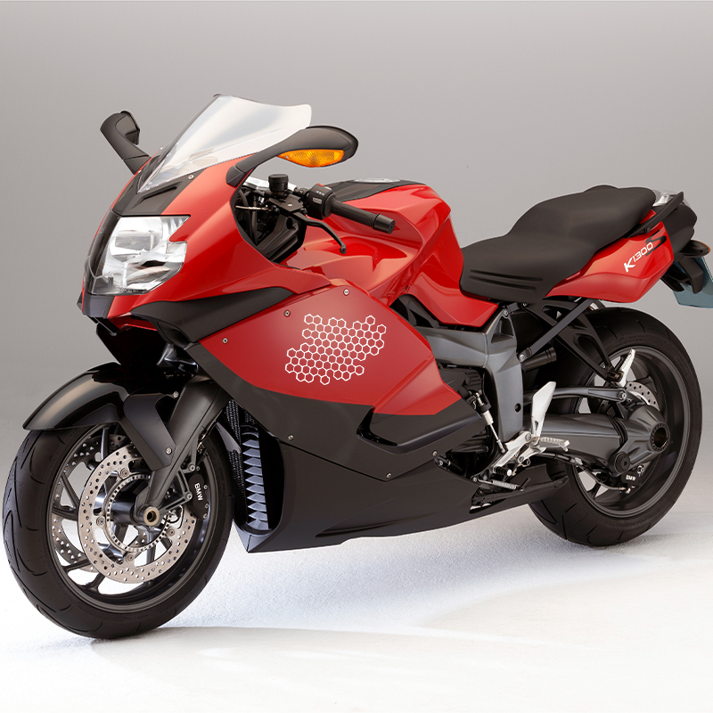 Stiker motor, stiker helm sara - Motorcycle Gear Up ulasan dan harga