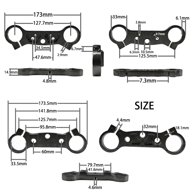 LESQUE Pit Dirt Bike setir ata - Motorcycle Gear Up Down ulasan dan harga